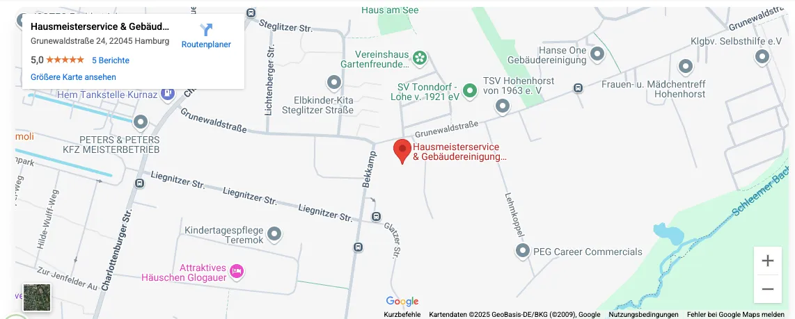 Google Maps Standort