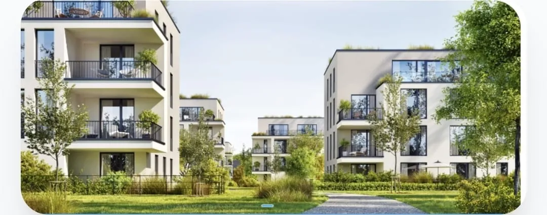 Moderne Wohngebäude