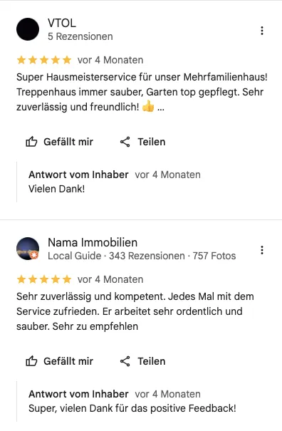 Google Bewertungen